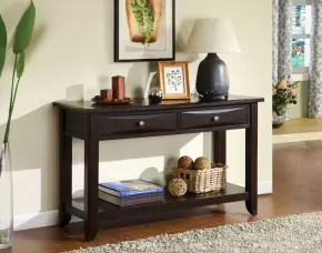 Furniture of America CM4265DK-S Baldwin - Sofa Table - Espresso