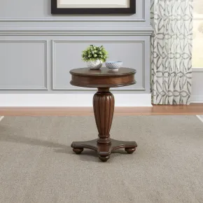 Liberty Furniture 418-OT1021 Liberty Furniture 418-OT1021 Allington - Round End Table - Satin Sienna