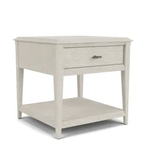 Riverside Furniture 25009 Carmella - End Table - Pebble Oak