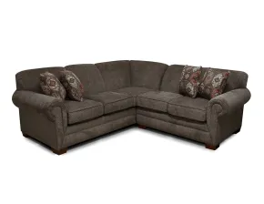 England 143064R/143027R England 143064R/143027R Monroe - 2 Piece Sectional (LAF Corner Sofa, RAF Loveseat)