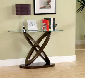 Furniture of America CM4401S Atwood - Sofa Table - Dark Walnut