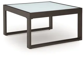 Ashley Furniture P490-708 Beachloft - Square Cocktail Table - Black / Gray