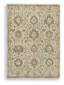 Ashley Furniture R408572 Sableridge - 5' x 7' Rug - Ivory / Taupe / Camel