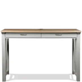 Riverside Furniture 12133 Osborne - Nesting Desk - Timeless Oak / Gray Skies