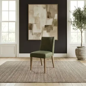 Liberty Furniture 724-C6501S Hendrix Place - Upholstered Side Chair - Natural / Green