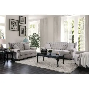 Furniture of America CM6572GY-LV Ewloe - Loveseat - Light Gray