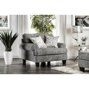 Furniture of America SM8012-CH Pierpont - Chair - Gray