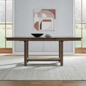 Liberty Furniture 182WT-CD-GTTS Brook Bay - Gathering Trestle Table - Sandstone