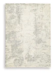 Ashley Furniture R408082 Ashley Furniture R408082 Raif - 5' x 7' Rug - Gray / White / Cream
