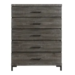 Samuel Lawrence Furniture S826-040 Austin - 5 Drawer Chest - Dark Brown