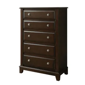 Furniture of America CM7383C Litchville - Chest - Brown Cherry