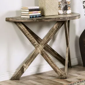 Furniture of America EM4003BR-S Culver - Sofa Table - Ash Brown