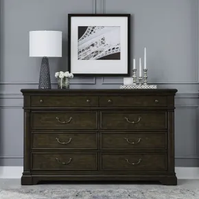 Liberty Furniture 512-BR31 Arden Road - 8 Drawer Dresser - Satin Cherry