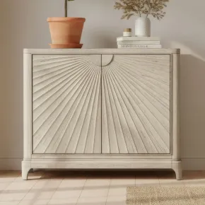 Liberty Furniture 2255W-AC2000 Liberty Furniture 2255W-AC2000 Montecito - 2 Door Accent Cabinet - Sanctuary White