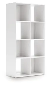 Ashley Furniture EA9630-4X2 Onita - Eight Cube Organizer - White