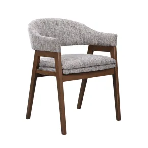 New Classic D2749-25 Miller - Arm Chair (Set of 2) - Walnut