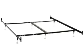 CoasterSleep 9602KW Esme - California King Bed Frame (Headboard & Footboard) - Black