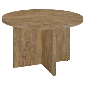 CoasterEveryday 183021 Jamestown - Round Composite Wood Dining Table - Mango