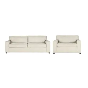 New Classic 23-1261N-2NP New Classic 23-1261N-2NP Kylo - 2 Piece Living Room Set (Sofa & Cuddle Chair) - Natural