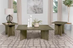 Coaster Fine Furniture 708498-S3 Andando - 3 Piece Coffee And End Table Set - Mango Brown