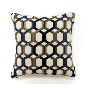 Furniture of America PL6005BL-S-2PK Comney - Pillow 18" (Set of 2) - Blue