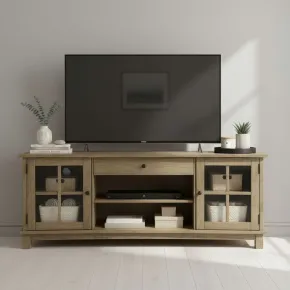 Liberty Furniture 481-TV82 Logan - 82" TV Console Multi - Light Brown