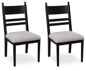Ashley Furniture PCD824-07 Ashley Furniture PCD824-07 Greddinton - Dining Upholstered Side Chair (Set of 2) - Black