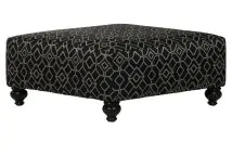 Jackson 324512-2919/08 Cumberland - Cocktail Ottoman - Onyx