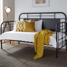 Liberty Furniture 179-BR11TB-B Vintage Series - Twin Metal Day Bed - Black