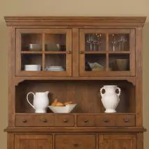 Liberty Furniture 382-CH6183 Hearthstone Ridge - Hutch - Light Brown