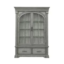 Pulaski Furniture P091-DR-K4 Madison Ridge - China Cabinet - Light Oak