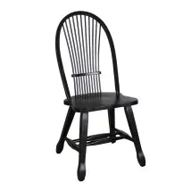 Liberty Furniture 17-C4032 Treasures - Sheaf Back Side Chair - Rustic Oak