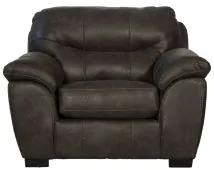Jackson 445301-1227/28-3027/28 Grant - Faux Leather Chair & 1/2 - Steel