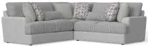 Jackson 3480/62/42-18 Jackson 3480/62/42-18 Titan - 2 Piece Sectional With Comfort Coil Seating And 8 Accent Pillows Included - Moonstruck