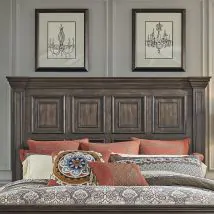 Liberty Furniture 361-BR13 Liberty Furniture 361-BR13 Big Valley - Queen Mansion Headboard - Brown