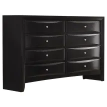 CoasterEssence 200703 Briana - 8-Drawer Dresser - Black
