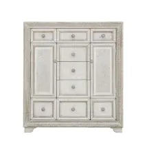 Pulaski Furniture P269125S Camila - 9 Drawer Door Chest - Cream