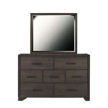 Samuel Lawrence Furniture S462-410 Granite Falls - 7-Drawer Kids Dresser - Espresso Brown