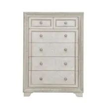 Pulaski Furniture P269124S Camila - 6 Drawer Chest - Cream