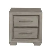 Samuel Lawrence Furniture S714-050 Andover - 2-Drawer Nightstand - Gray