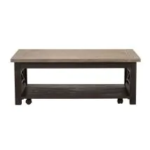Liberty Furniture 422-OT1010 Heatherbrook - Cocktail Table - Charcoal & Ash