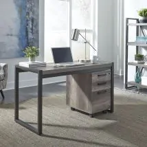 Liberty Furniture 686-HO-2DS Tanners Creek - 2 Piece Home Office Desk Set - Graystone