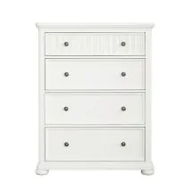 Samuel Lawrence Furniture S920-440 Savannah - 4-Drawer Chest - White