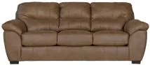 Jackson 445303-1227/49-3027/49 Jackson 445303-1227/49-3027/49 Grant - Faux Leather Sofa - Silt