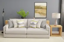 Jackson 2405/36/37-18 Jackson 2405/36/37-18 Trevor - 2 Piece Extra Deep Oversized Sofa - Nickel
