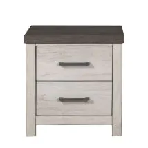 Samuel Lawrence Furniture S466-050 Riverwood - Nightstand With Usb Port - Gray