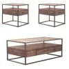 Liberty Furniture 626-OT-3PCS Jamestown - 3 Piece Living Room Set - Tobacco