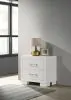 CoasterEssence 202992 Jessica - 2-Drawer Nightstand - Cream White