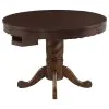 CoasterEssence 100871-S5 Turk - 5 Piece Dining And Game Table Set - Tobacco