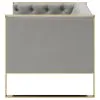 CoasterElevations 509113 Eastbrook - Velvet Upholstered Tufted Accent Chair - Gray